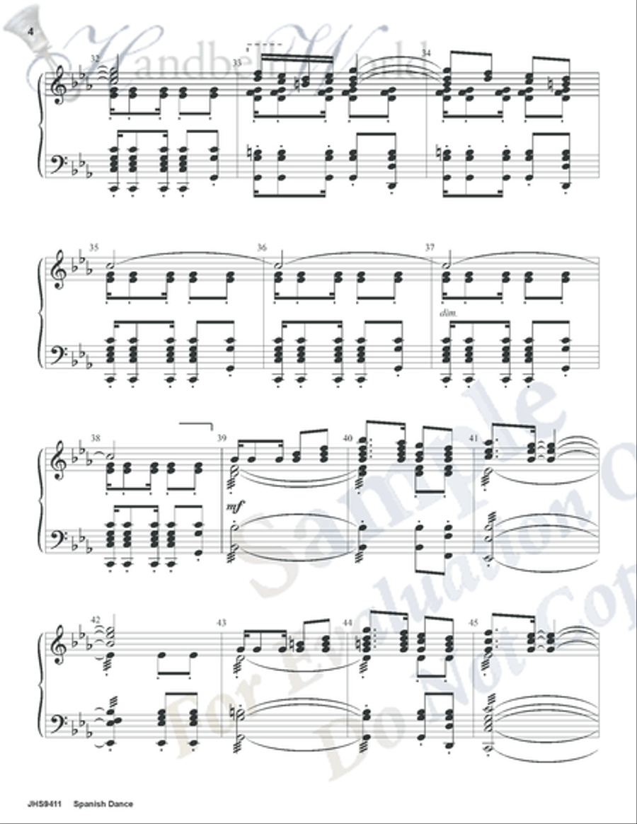 Spanish Dance 5-Octaves scores gallery preview page 3