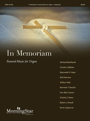 Book cover for In Memoriam: Funeral Music for Organ