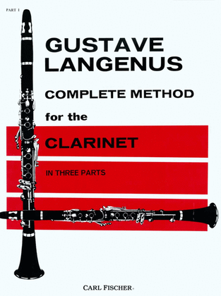 Book cover for Complete Method For the Clarinet