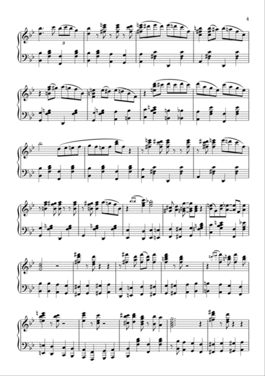 The Finger Breaker - Piano Piano Solo scores gallery preview page 5