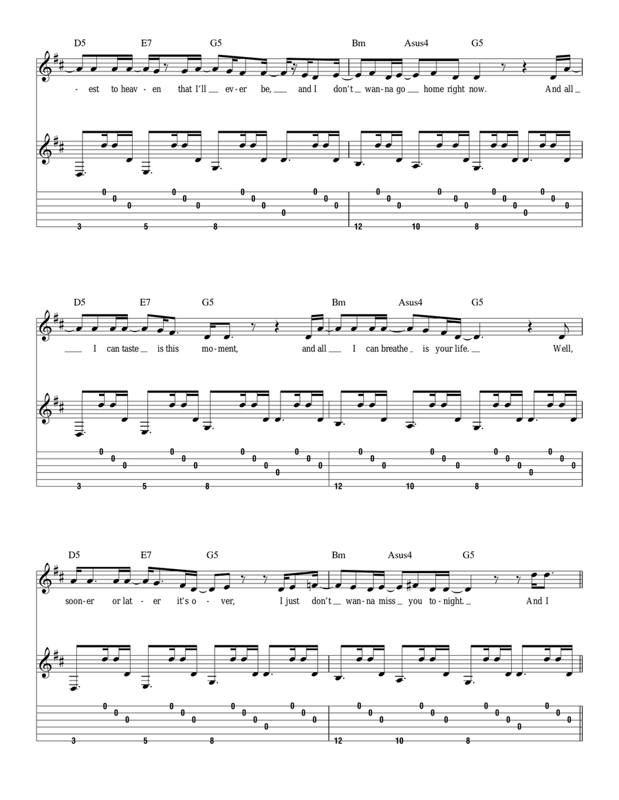 Iris Acoustic Guitar scores gallery preview page 2