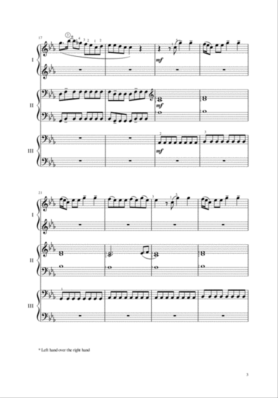 Rolling In The Deep Easy Piano scores gallery preview page 3