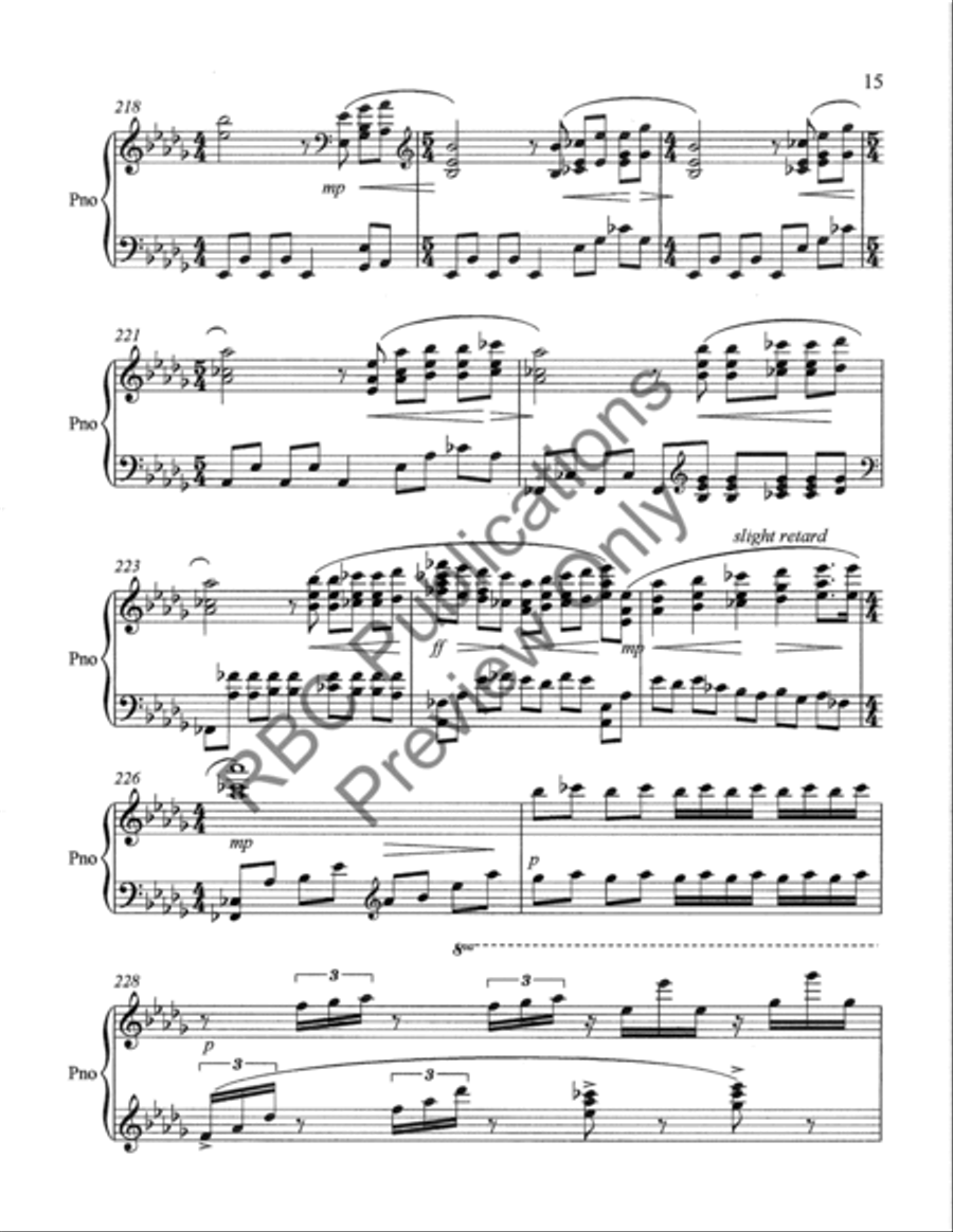 Primary Colors Piano Solo Piano Solo scores gallery preview page 18
