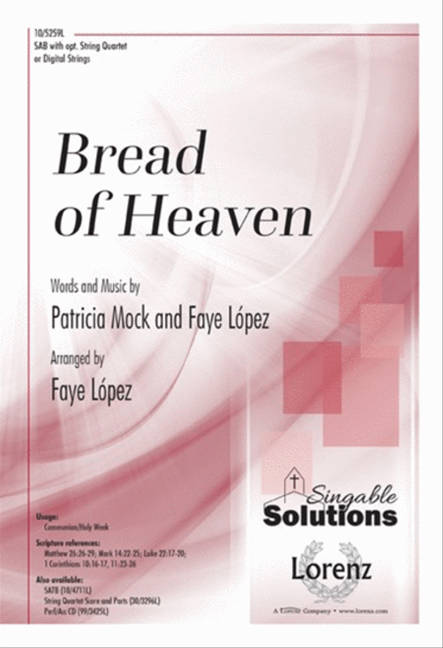 Bread of Heaven 3-Part scores gallery preview page 1