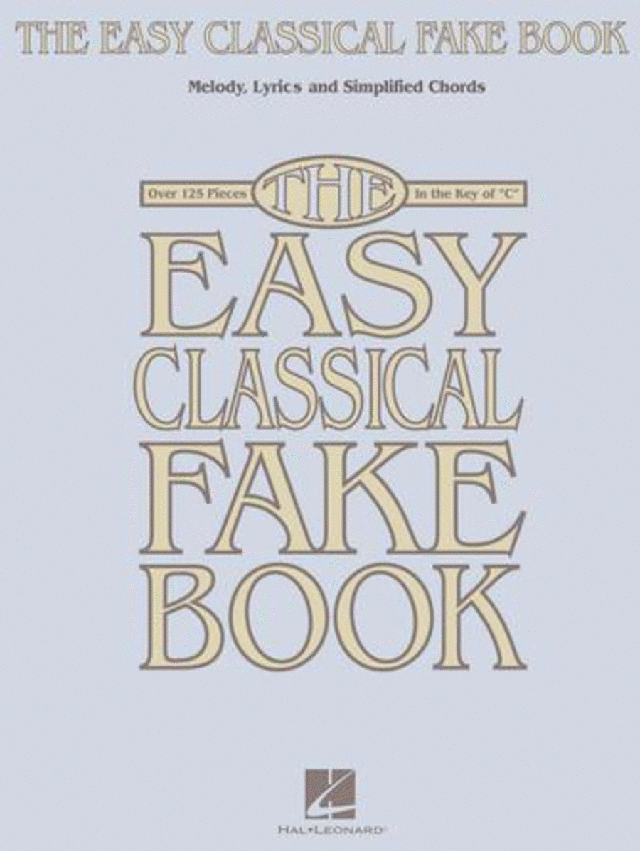 The Easy Classical Fake Book Acoustic Guitar scores gallery preview page 1
