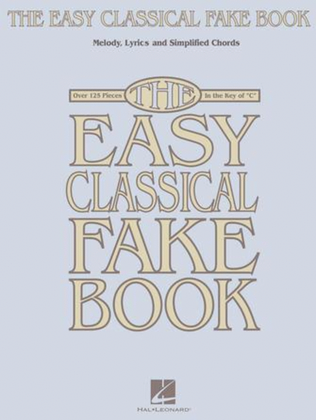Book cover for The Easy Classical Fake Book