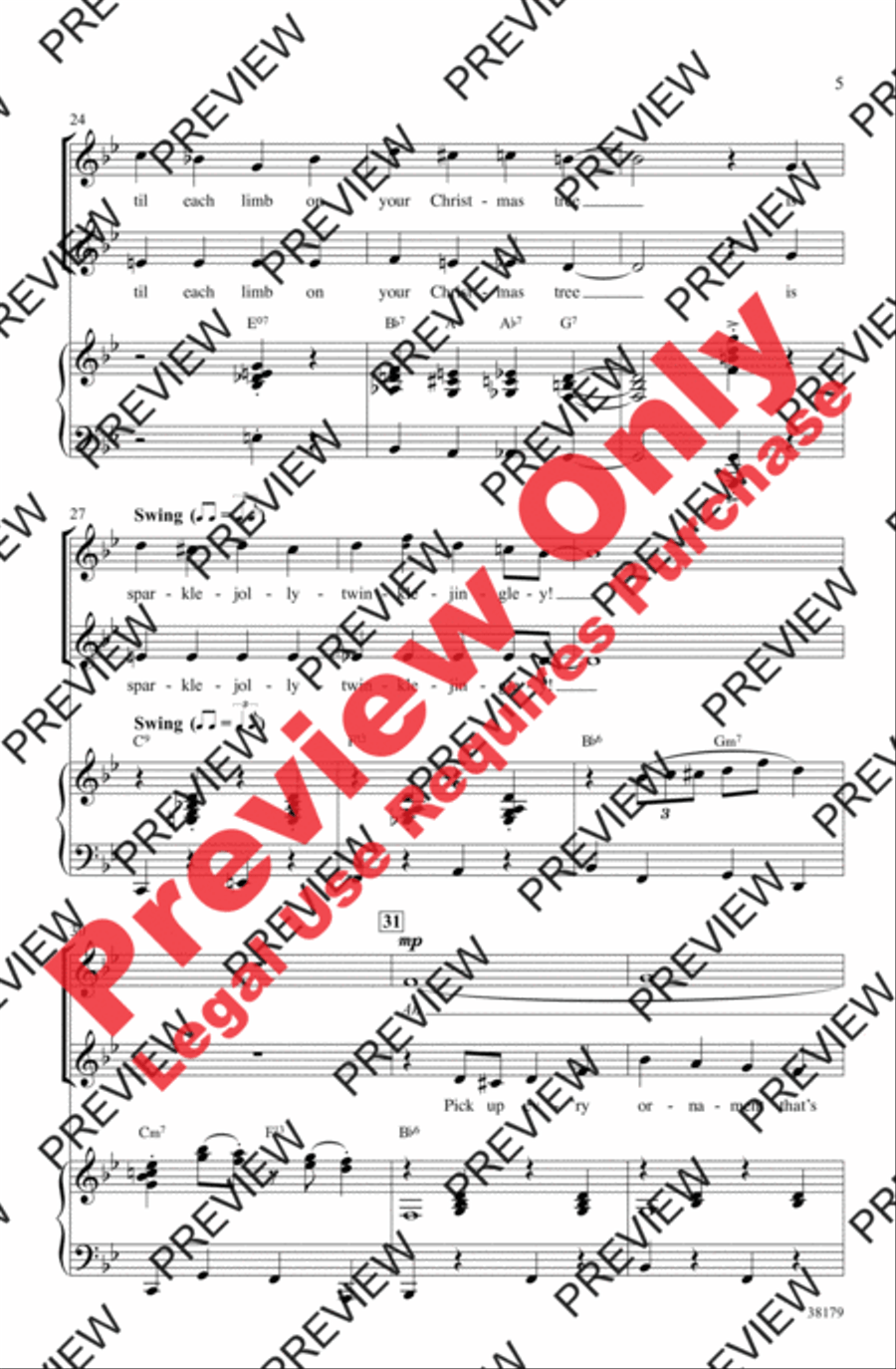 Sparklejollytwinklejingley 2-Part scores gallery preview page 5