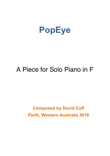 PopEye - a short but lively piece for solo piano image number null