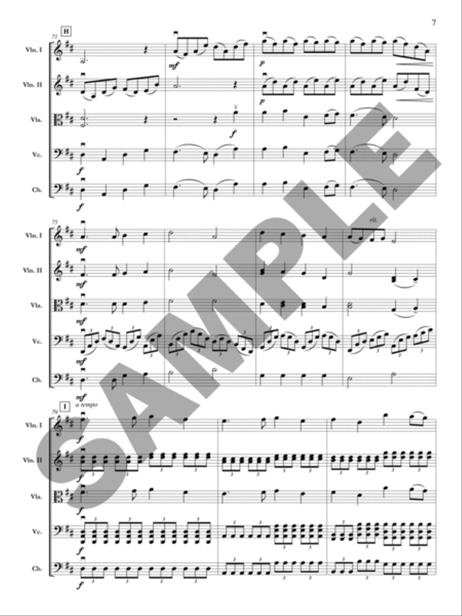 Classic Hanukkah Medley Classic Hanukkah Medley Orchestra scores gallery preview page 8