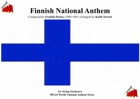 Finnish National Anthem for String Orchestra (MFAO World National Anthem Series) image number null