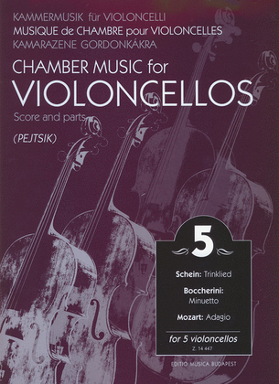 Book cover for Chamber Music for/ Kammermusik für Violoncelli 5