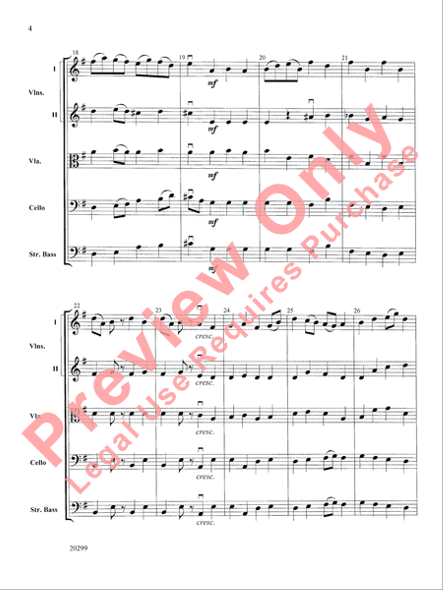 Pictures at an Exhibition, Selections from String Orchestra scores gallery preview page 5