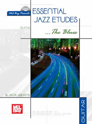 Book cover for Essential Jazz Etudes..The Blues - Guitar