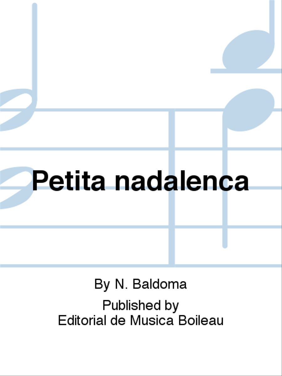 Petita nadalenca Voice Solo scores gallery preview page 1