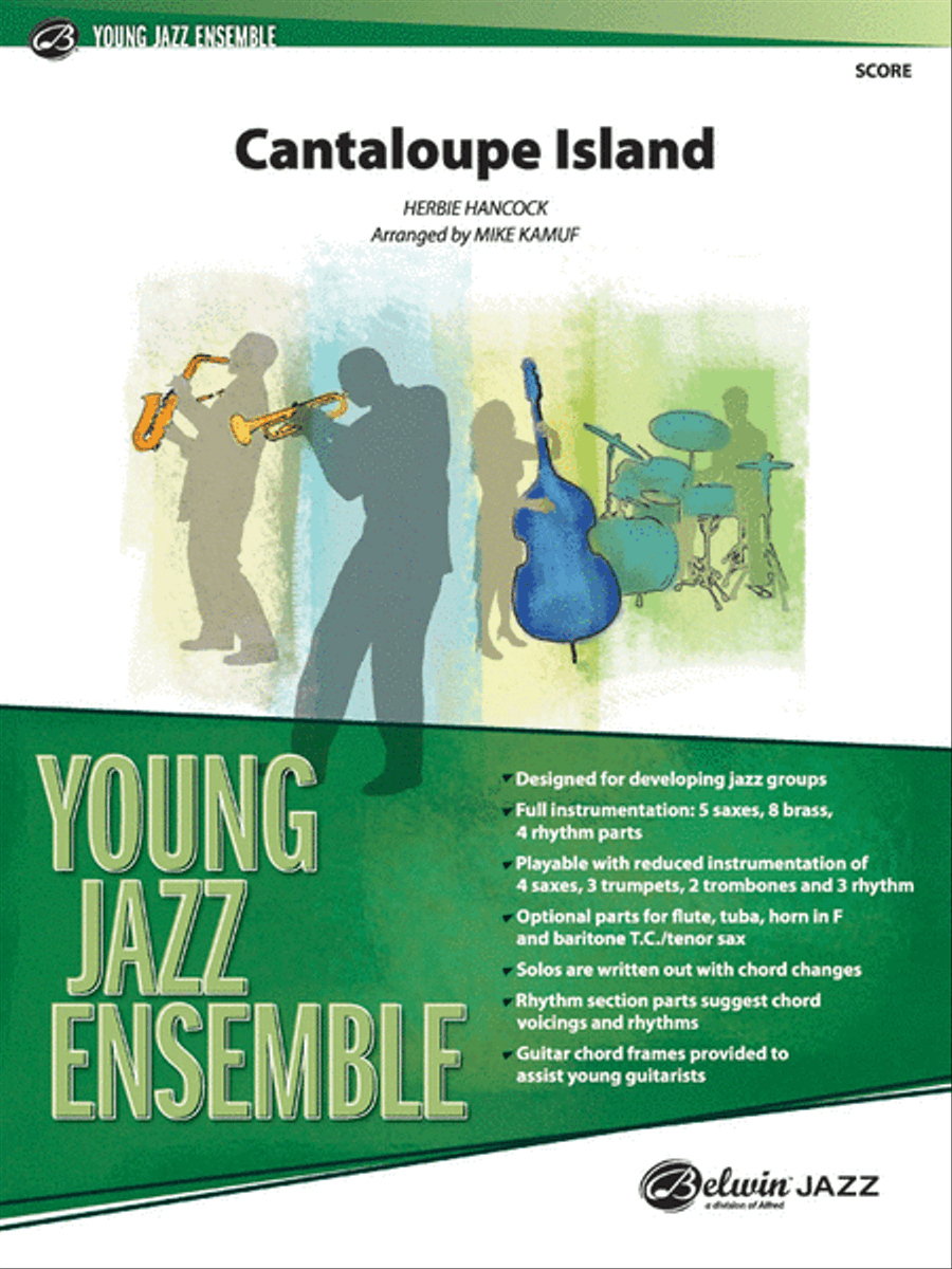 Cantaloupe Island Jazz Ensemble scores gallery preview page 1