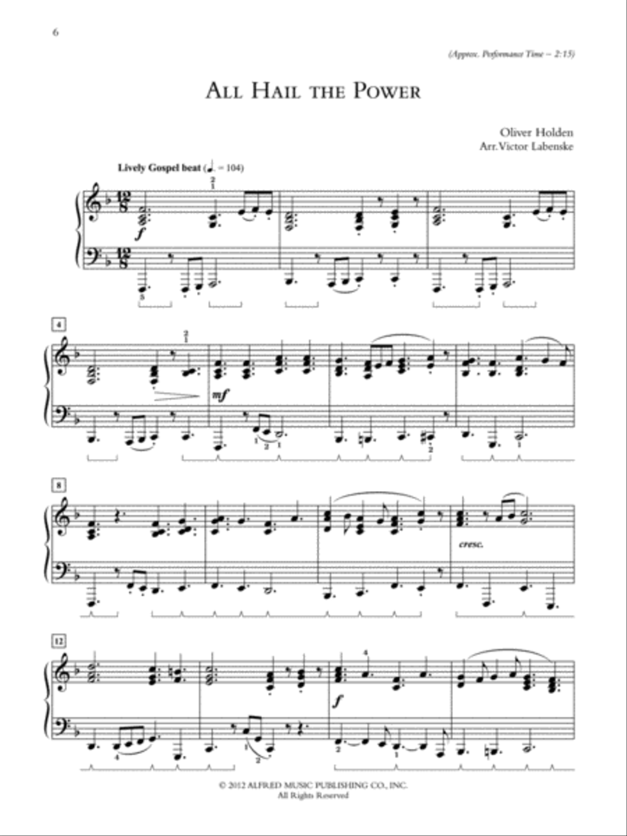 Sunday Morning Styles Companion Piano Solo scores gallery preview page 9