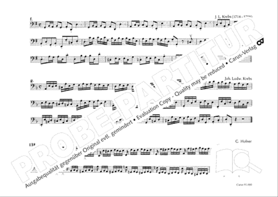 Orgelschule Orgelschule Organ scores gallery preview page 98