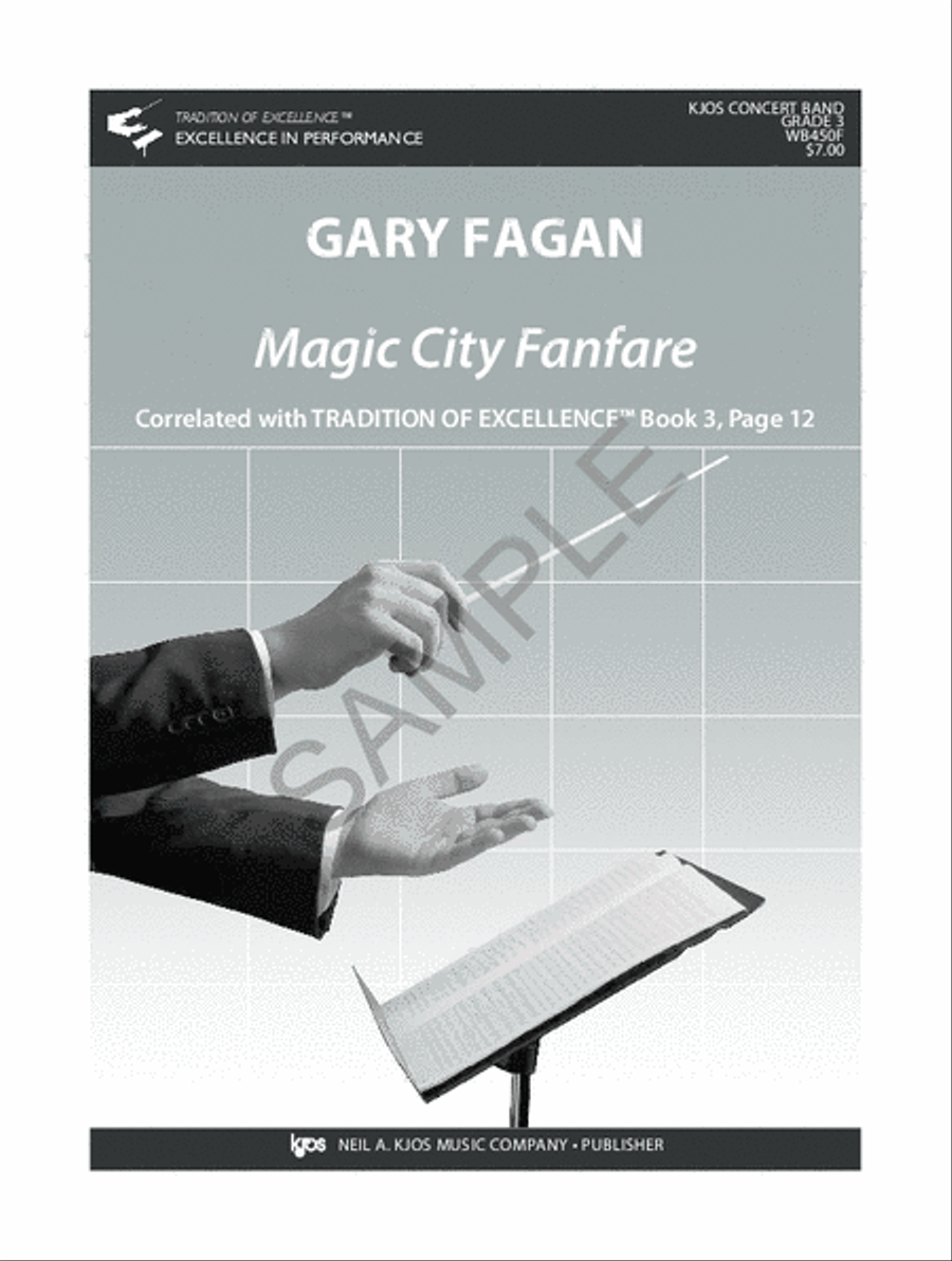 Magic City Fanfare Concert Band scores gallery preview page 2