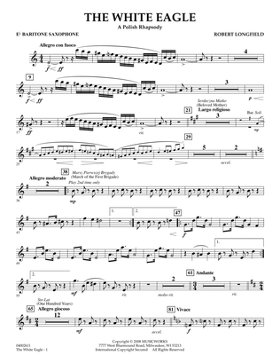 The White Eagle (A Polish Rhapsody) - Eb Baritone Saxophone