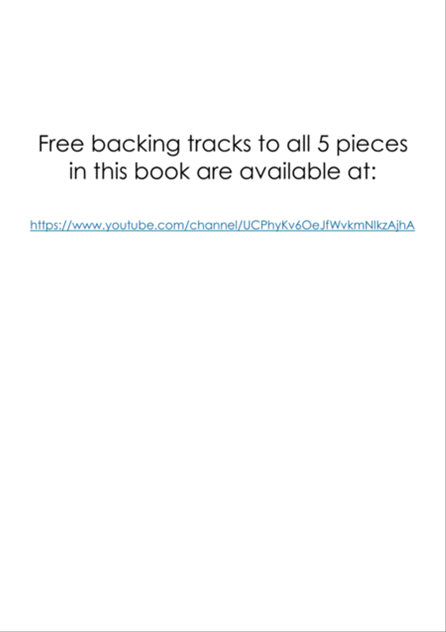 5 Beautiful Flute Solos for Fun - with FREE BACKING TRACKS and piano accompaniment to play along Flute Solo scores gallery preview page 3