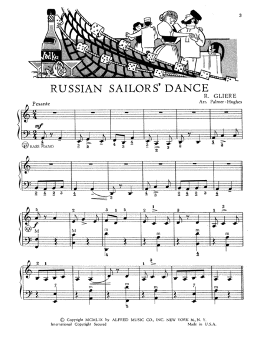 Palmer-Hughes Accordion Course, Book 9 Accordion scores gallery preview page 3