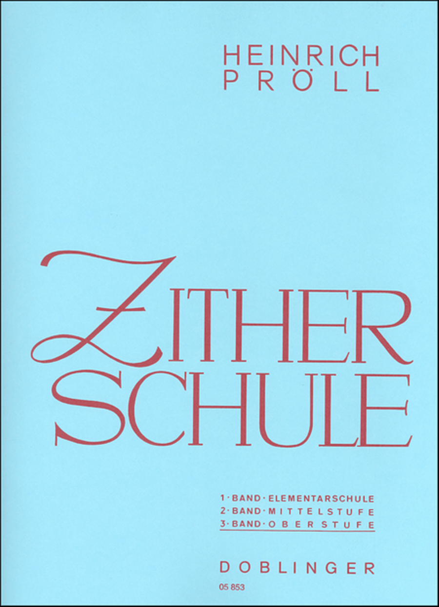 Zitherschule 3 Zither scores gallery preview page 1
