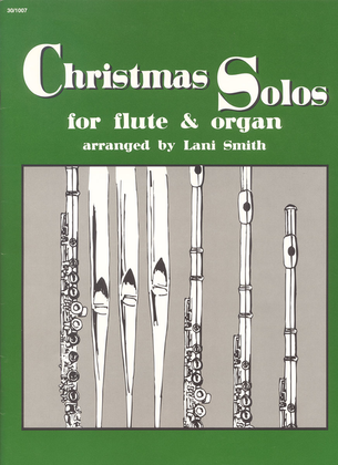 Book cover for Christmas Solos for Flute and Organ