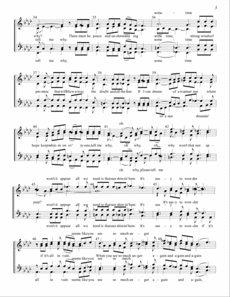 If I Can Dream If I Can Dream Choir scores gallery preview page 3