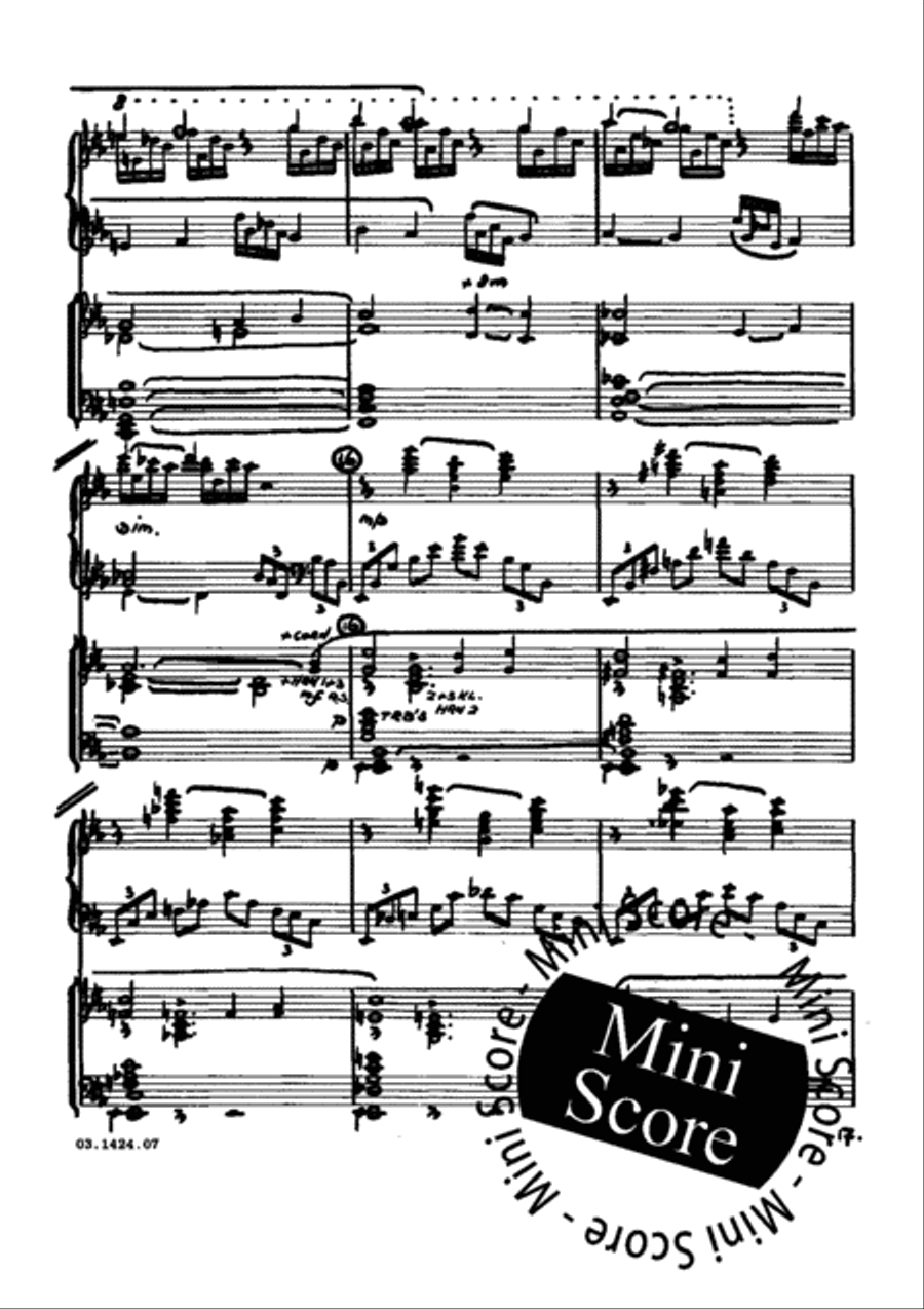 Warsaw Concerto Fanfare Band scores gallery preview page 21