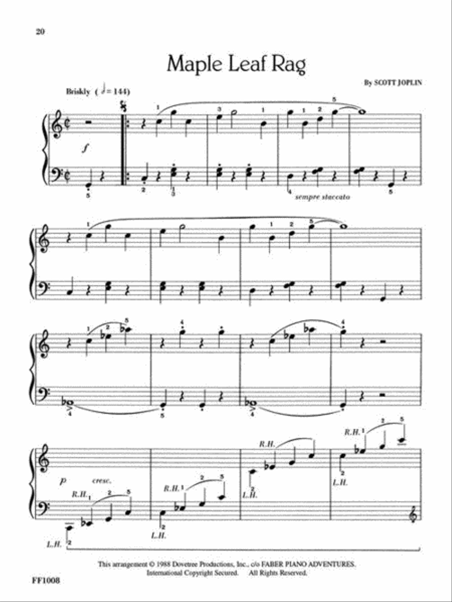 FunTime Piano Ragtime & Marches Piano Method scores gallery preview page 6