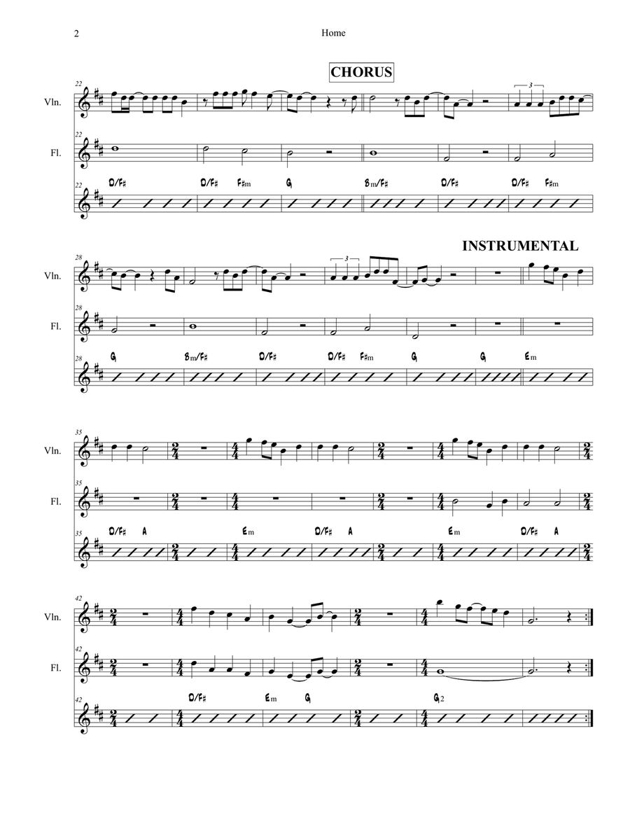 Home Easy Piano scores gallery preview page 2