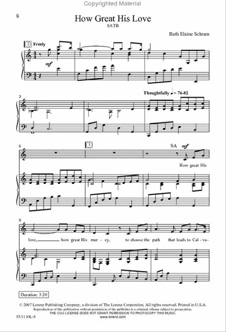 The Living Last Supper - Performance CD/SATB Score Combination 4-Part scores gallery preview page 2