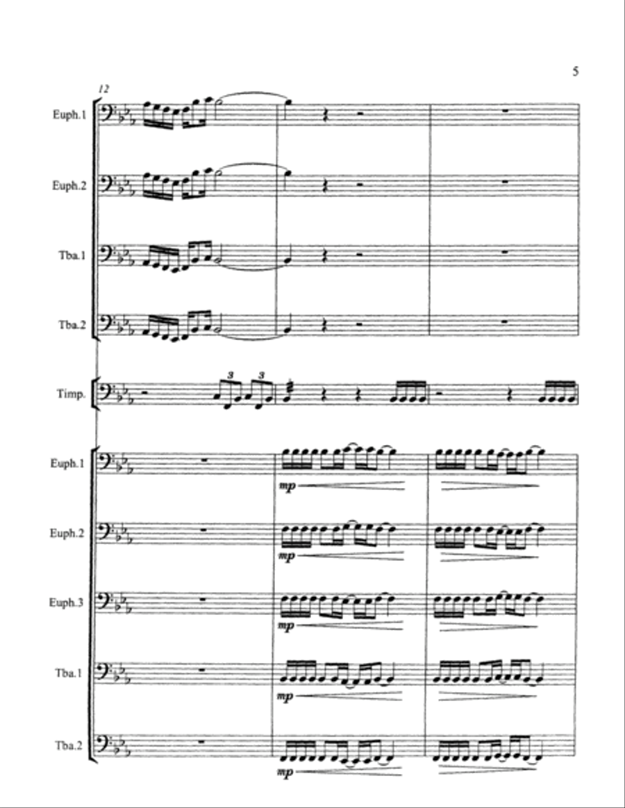 Fanfare and Song Fanfare and Song EETT scores gallery preview page 6
