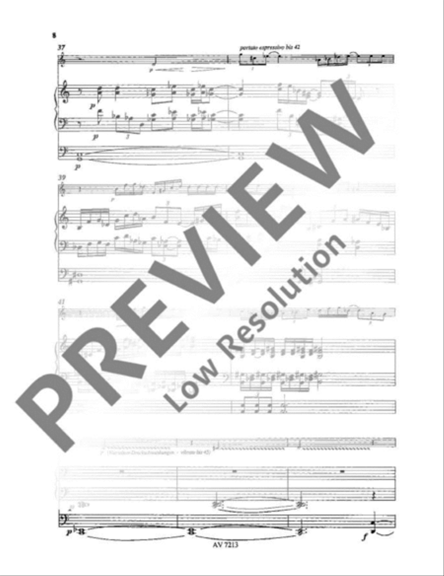 Sonata da chiesa Tenor Saxophone scores gallery preview page 9