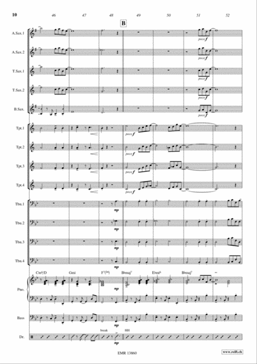 Zodiac Zodiac Big Band scores gallery preview page 11
