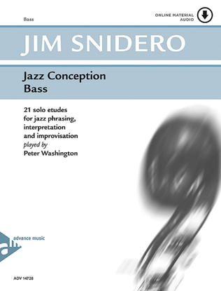 Book cover for Jazz Conception Bass