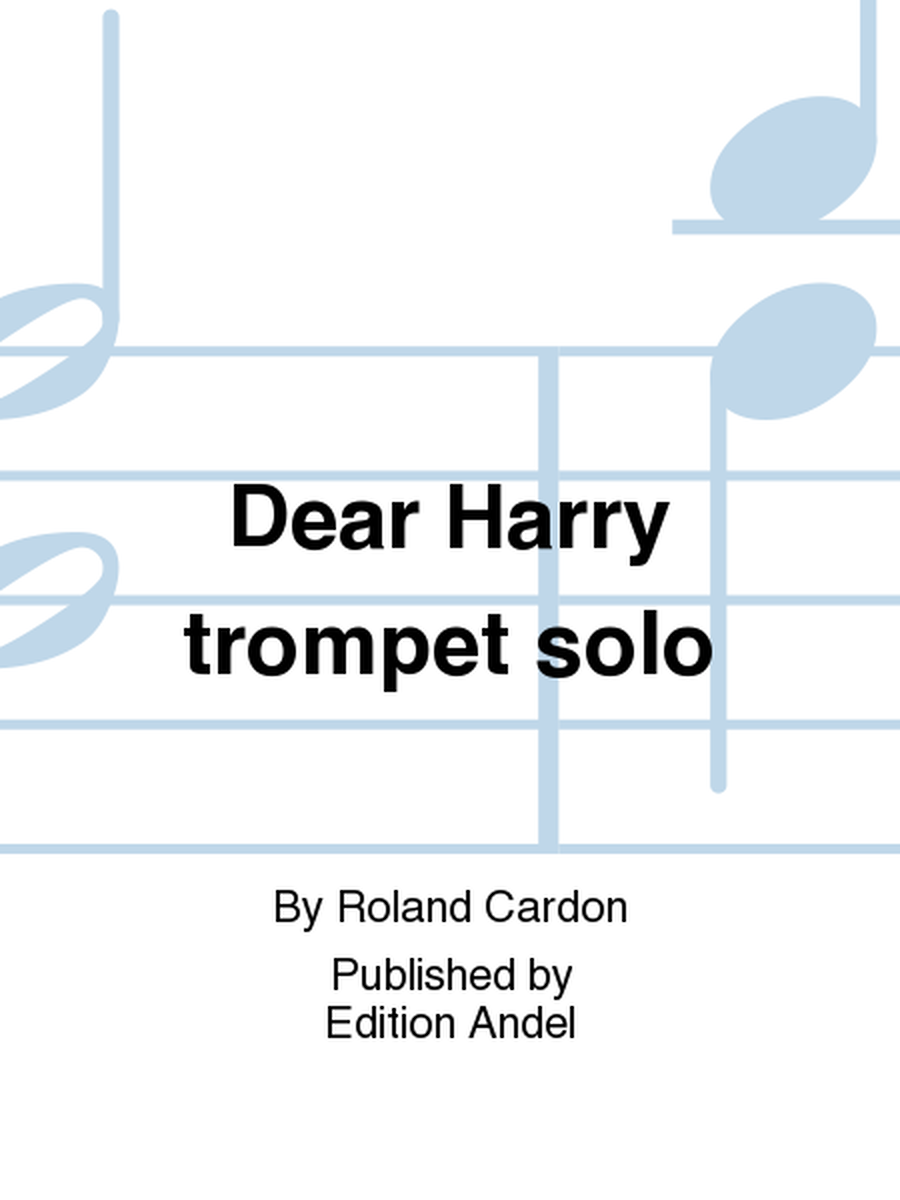 Dear Harry trompet solo