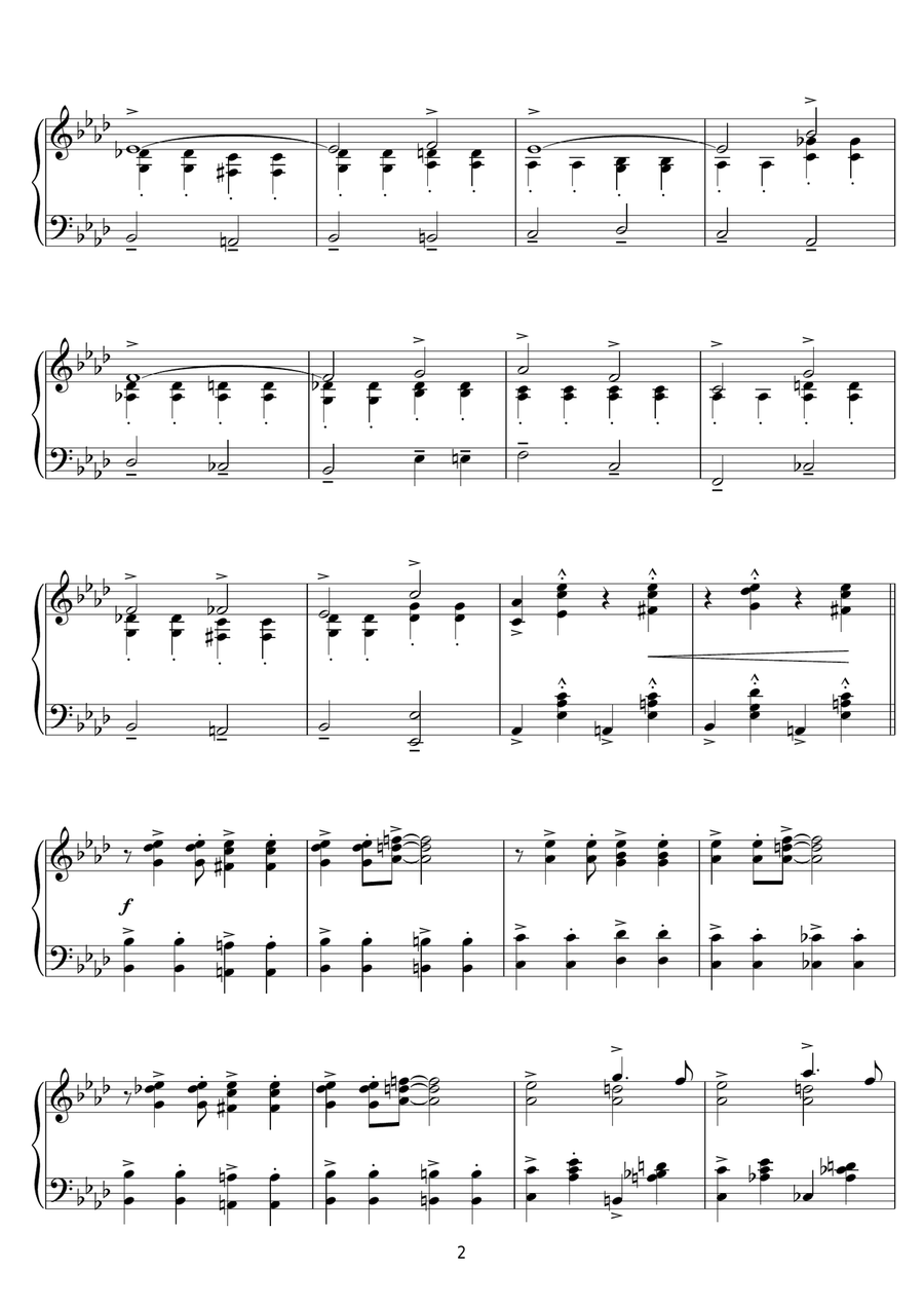 Birmingham Breakdown Piano Solo scores gallery preview page 2