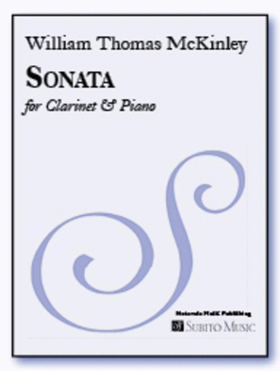 Sonata Clarinet Solo scores gallery preview page 1