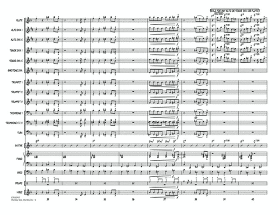 Monkey See, Monkey Do - Conductor Score (Full Score)
