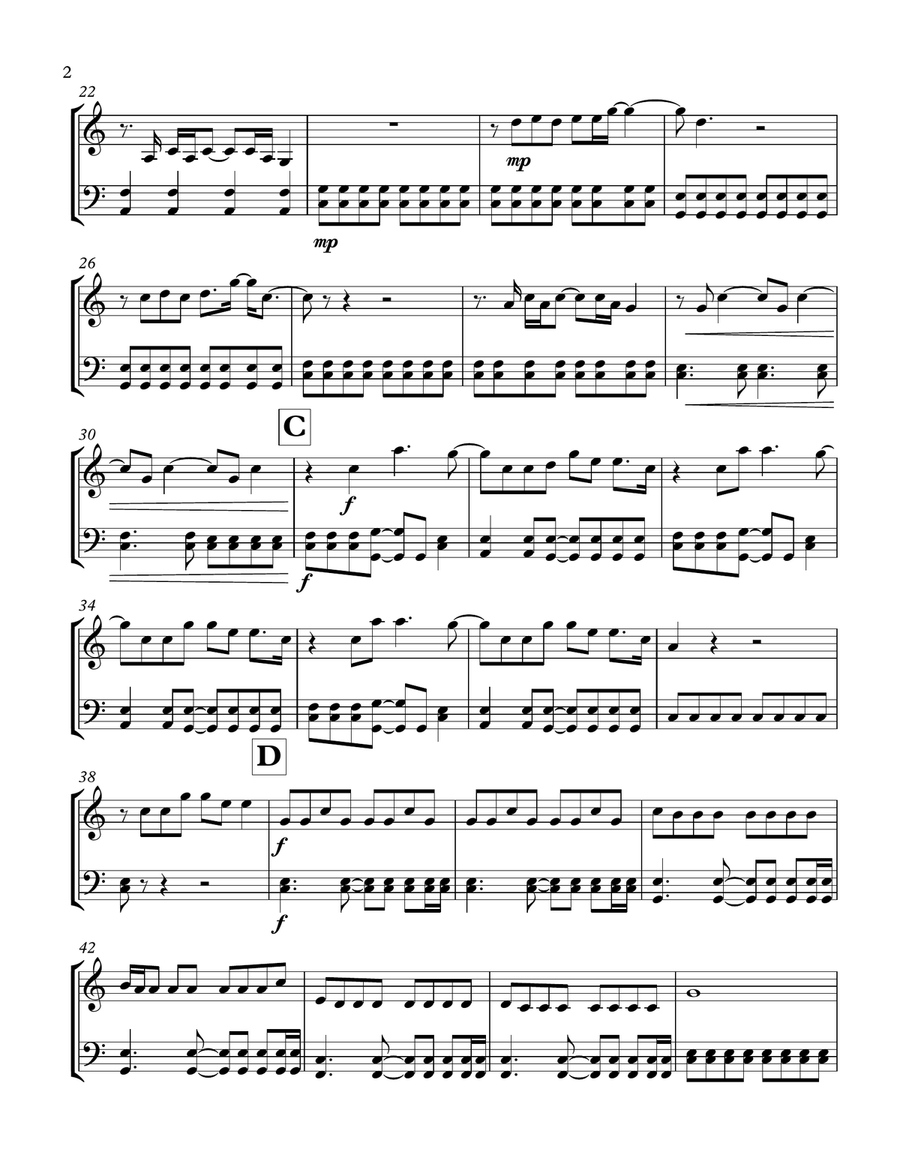 Yellow String Duet scores gallery preview page 3