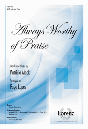 Book cover for Always Worthy of Praise