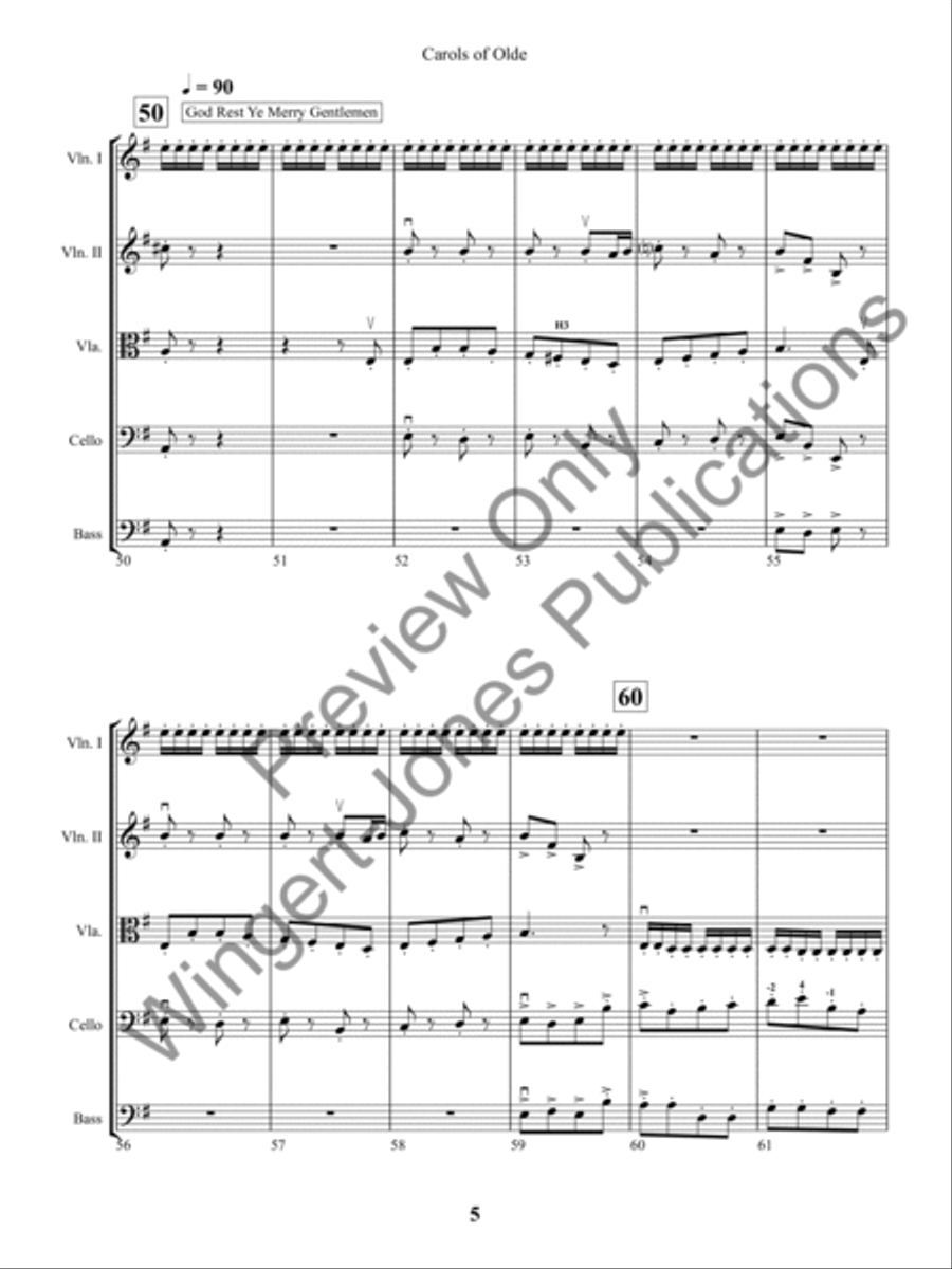 It's Me, It's Me (Score) String Orchestra scores gallery preview page 8
