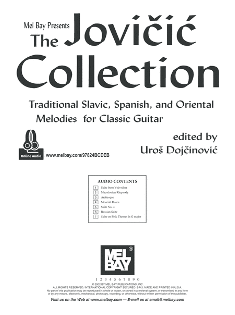 The Jovicic Collection The Jovicic Collection Acoustic Guitar scores gallery preview page 2