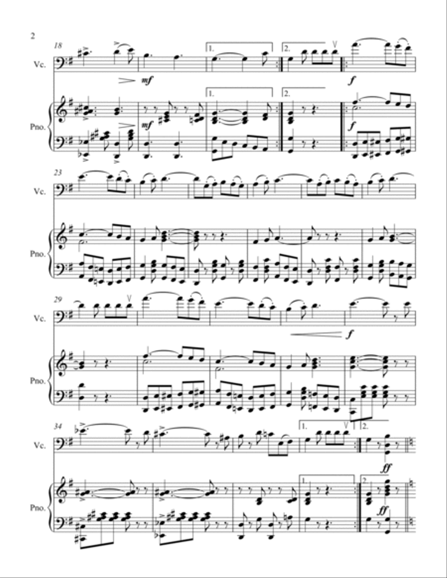 Antoinette Piano scores gallery preview page 4