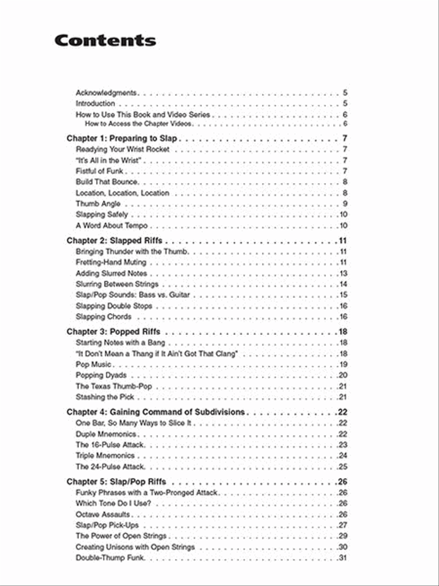 Solo Slap Guitar Electric Guitar scores gallery preview page 3