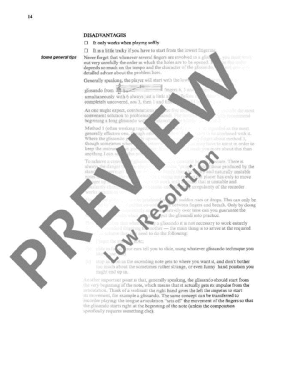 The Modern Recorder Player Alto Recorder scores gallery preview page 15