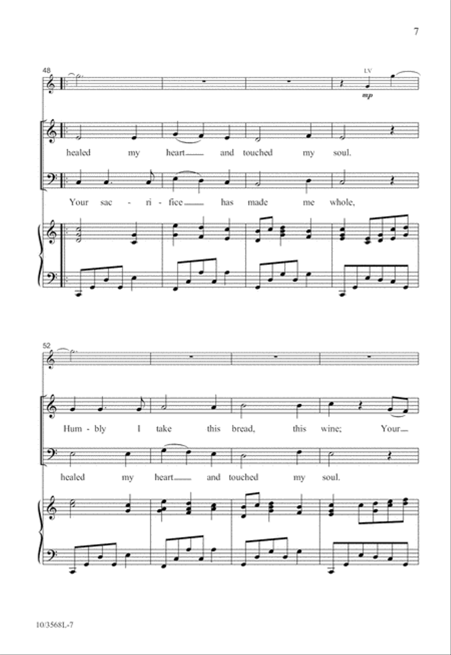 Communion Canon 3-Part scores gallery preview page 8