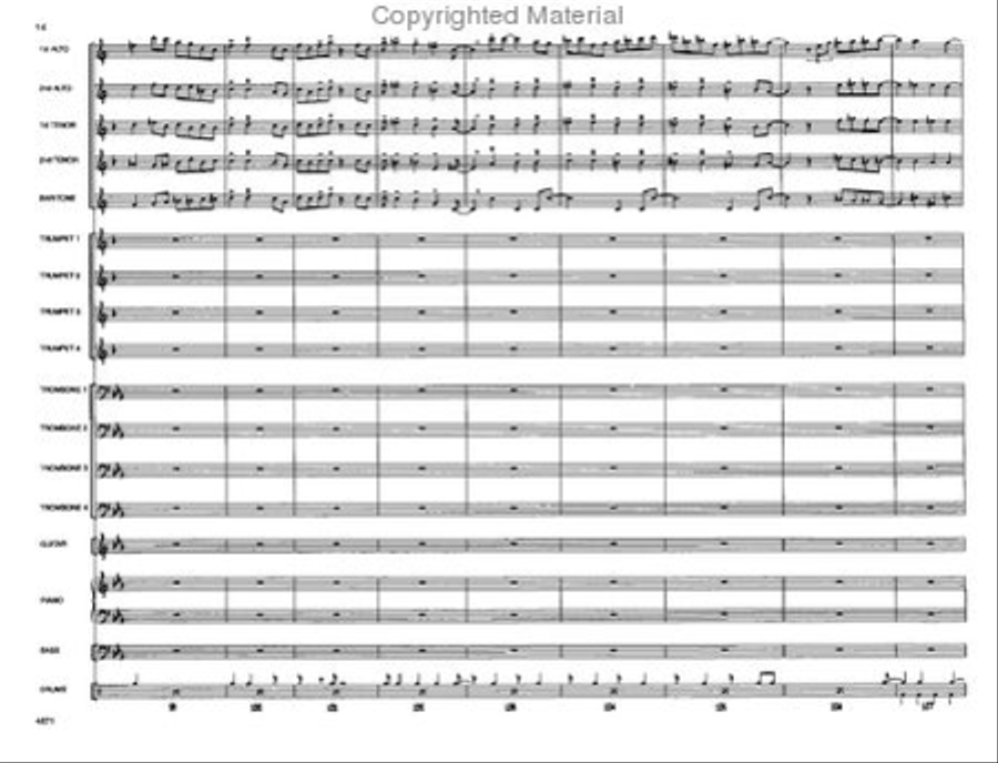 Big Al's Boogie Jazz Ensemble scores gallery preview page 14