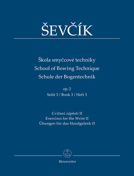 School of Bowing Technique op. 2 (Book 3)